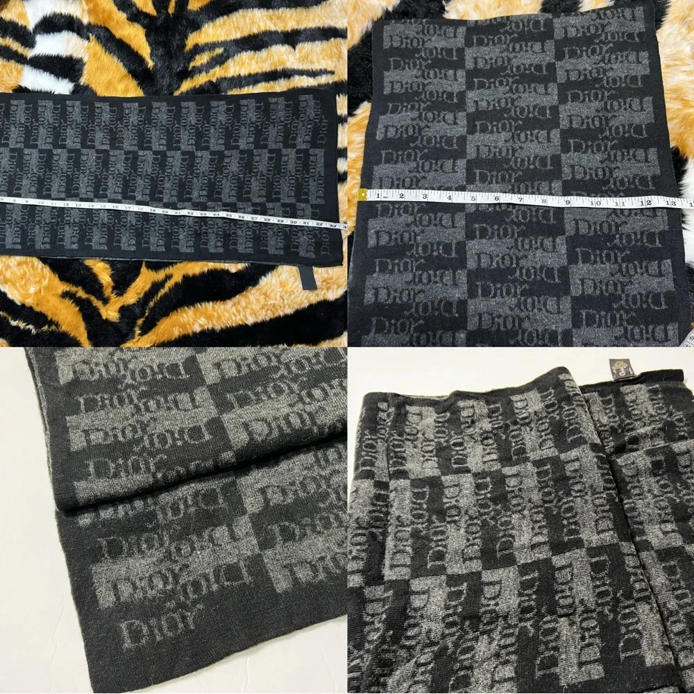 Dior Wool Scarf - Picture 4 of 14